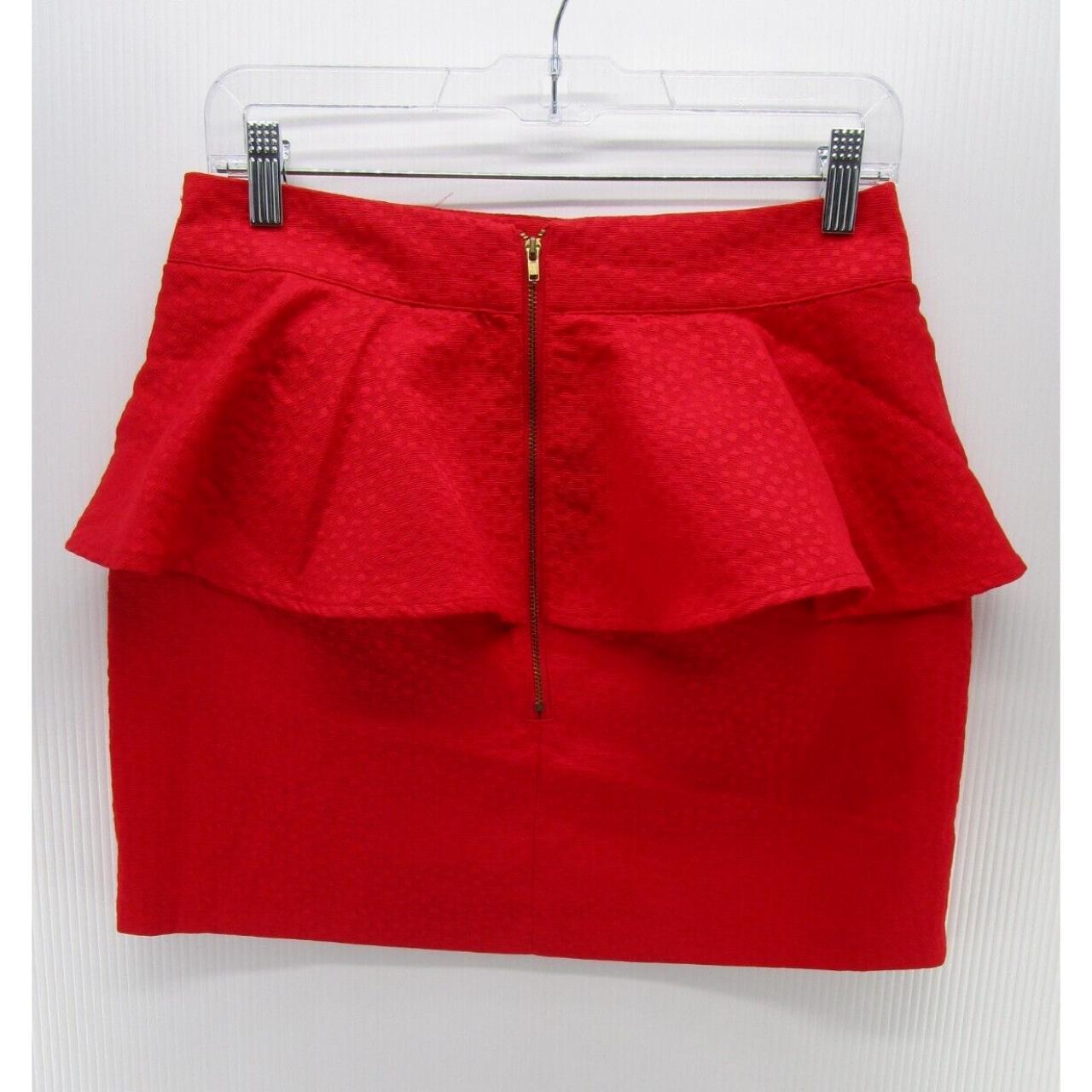 Silence + Noise Women's Mini Skirt - Red - 6 – Si… - image 4