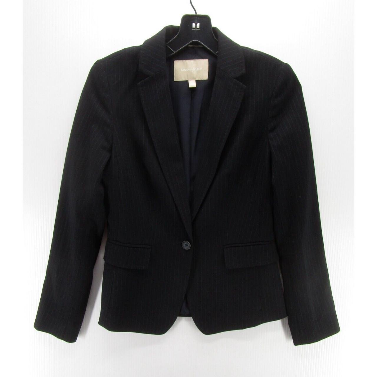 Banana Republic Women's Black Jacket Depop