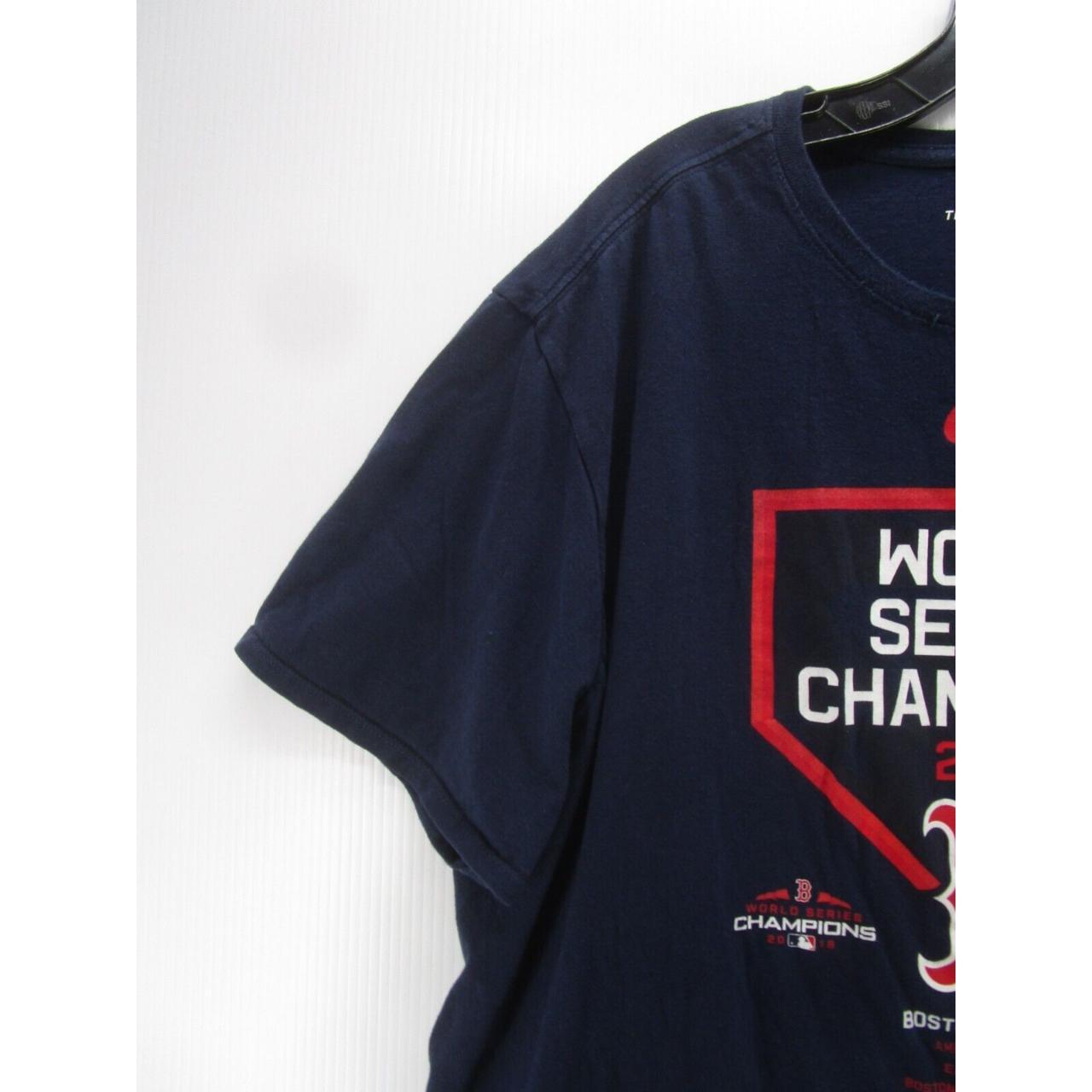 Boston Red Sox Shirt Mens XL Blue World Champions - Depop