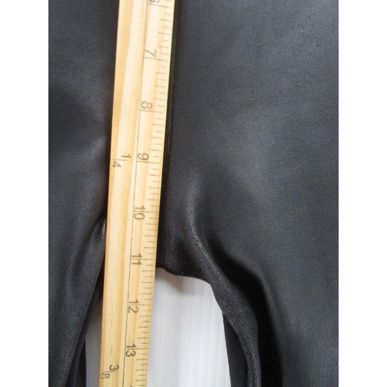 Women's Mixit Faux Leather Leggings Pants Black - Depop