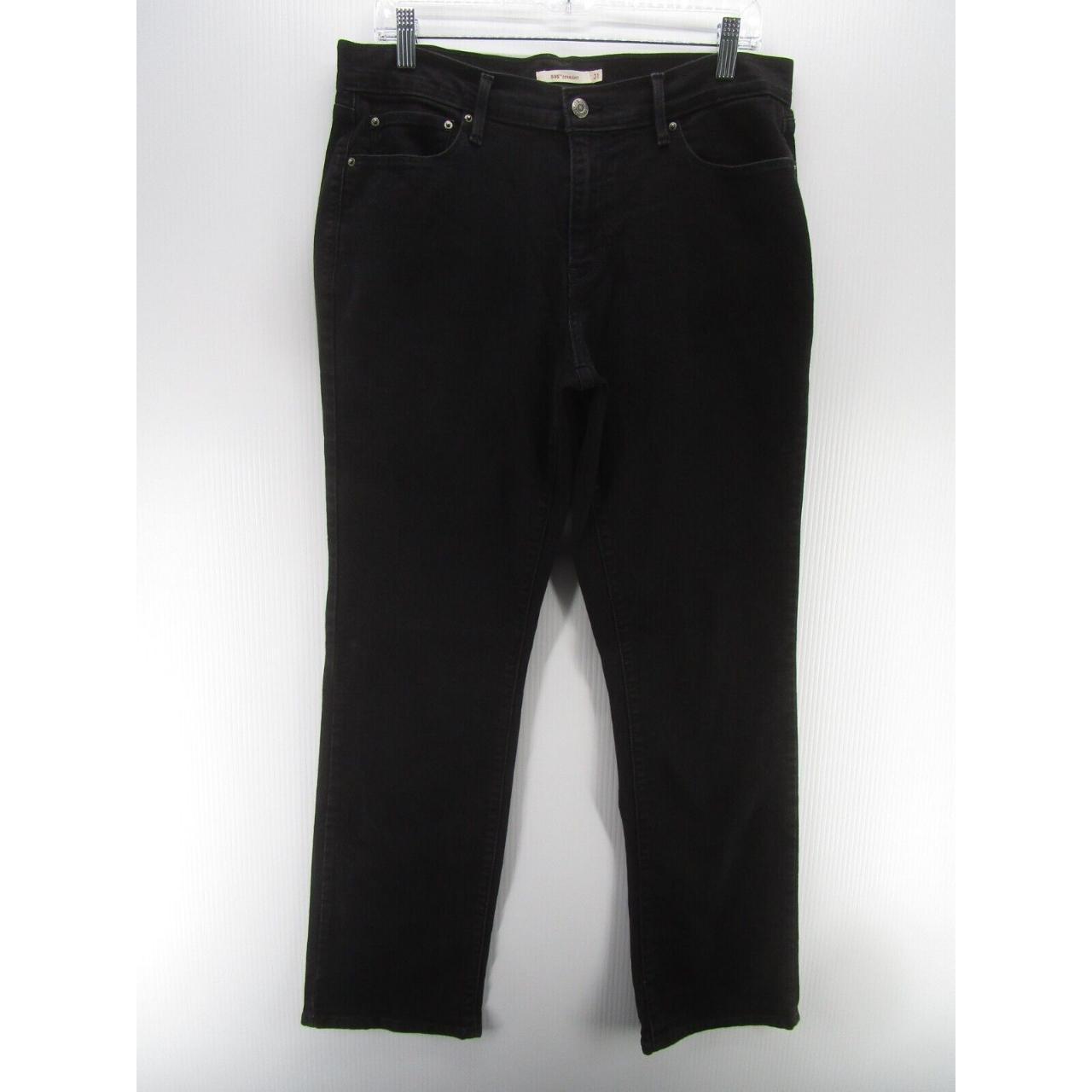 Levis 505 stretch outlet black