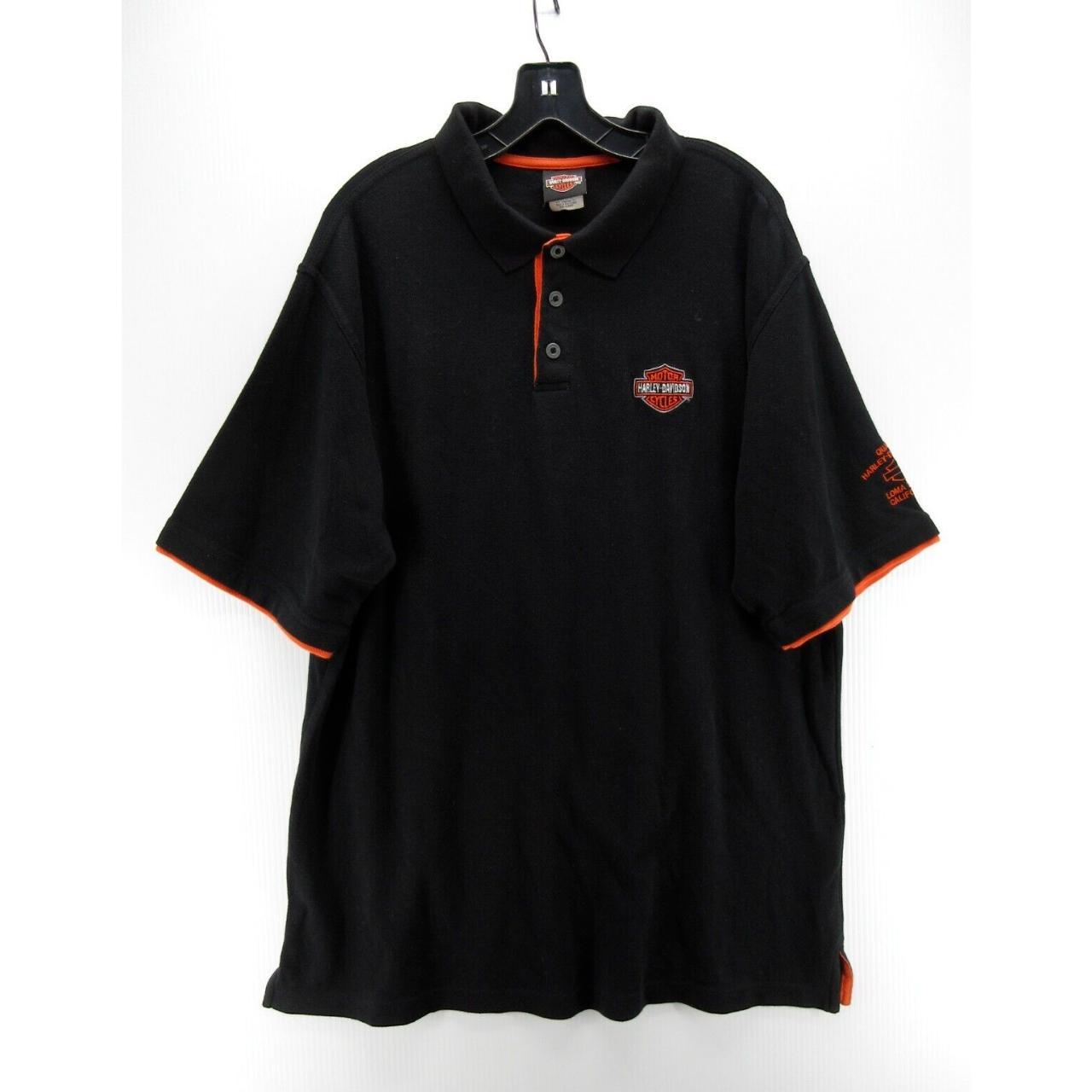 Harley davidson hot sale golf shirt