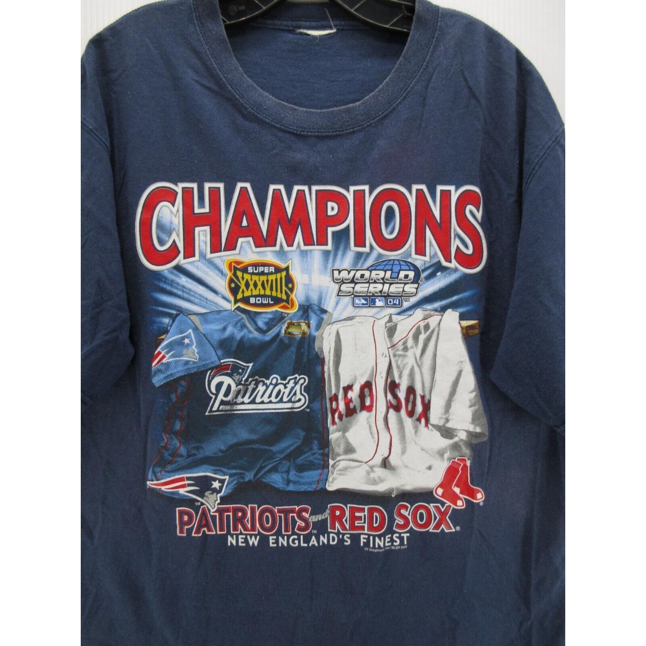 Urban Outfitters Vintage Boston Red Sox 2004 World Series Grey