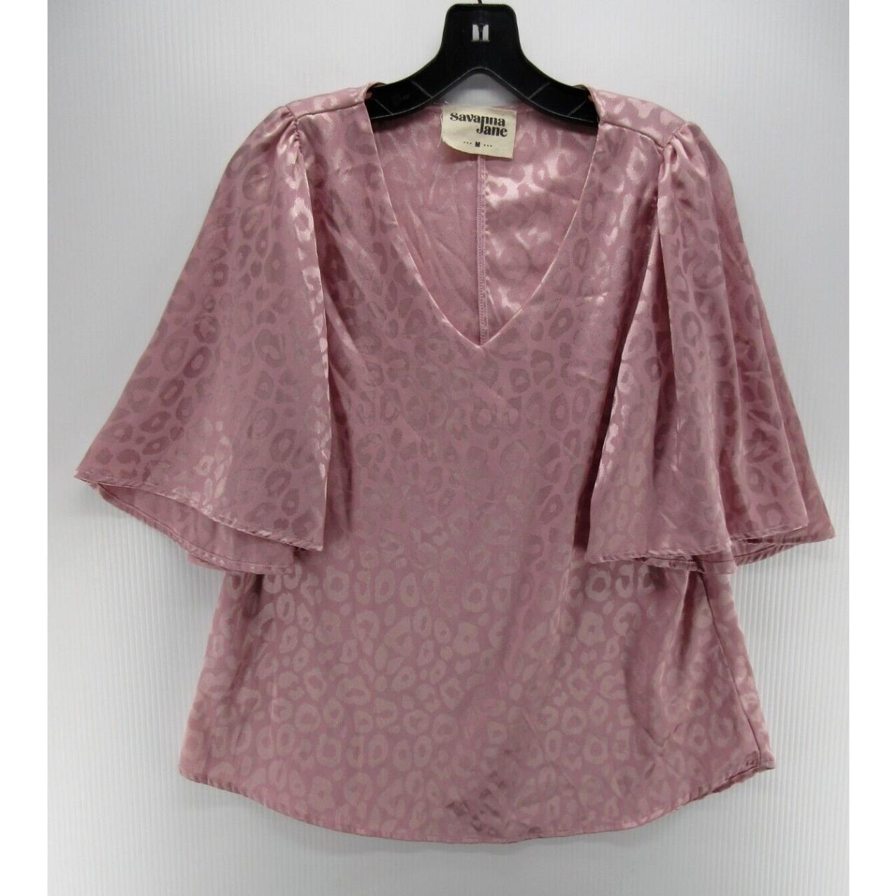 Savannah Morrow Women's Blouse - Pink - M – Savan… - image 1