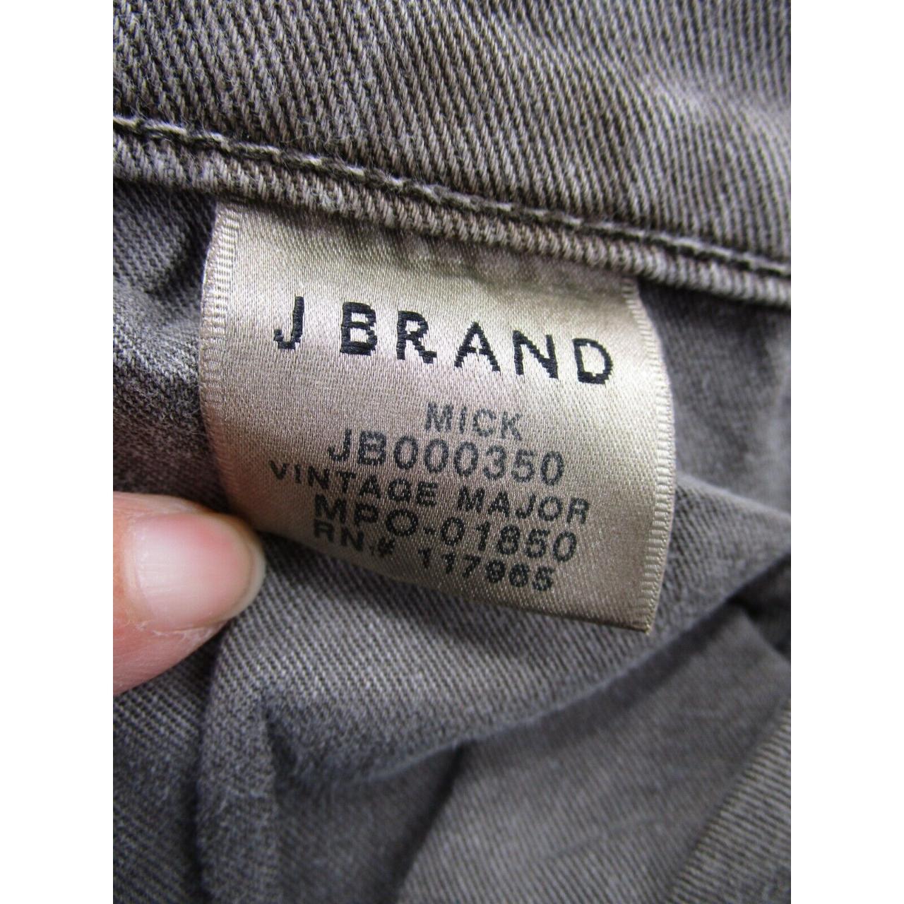 J Brand Jeans Women 33 Gray Mick Skinny Denim Depop