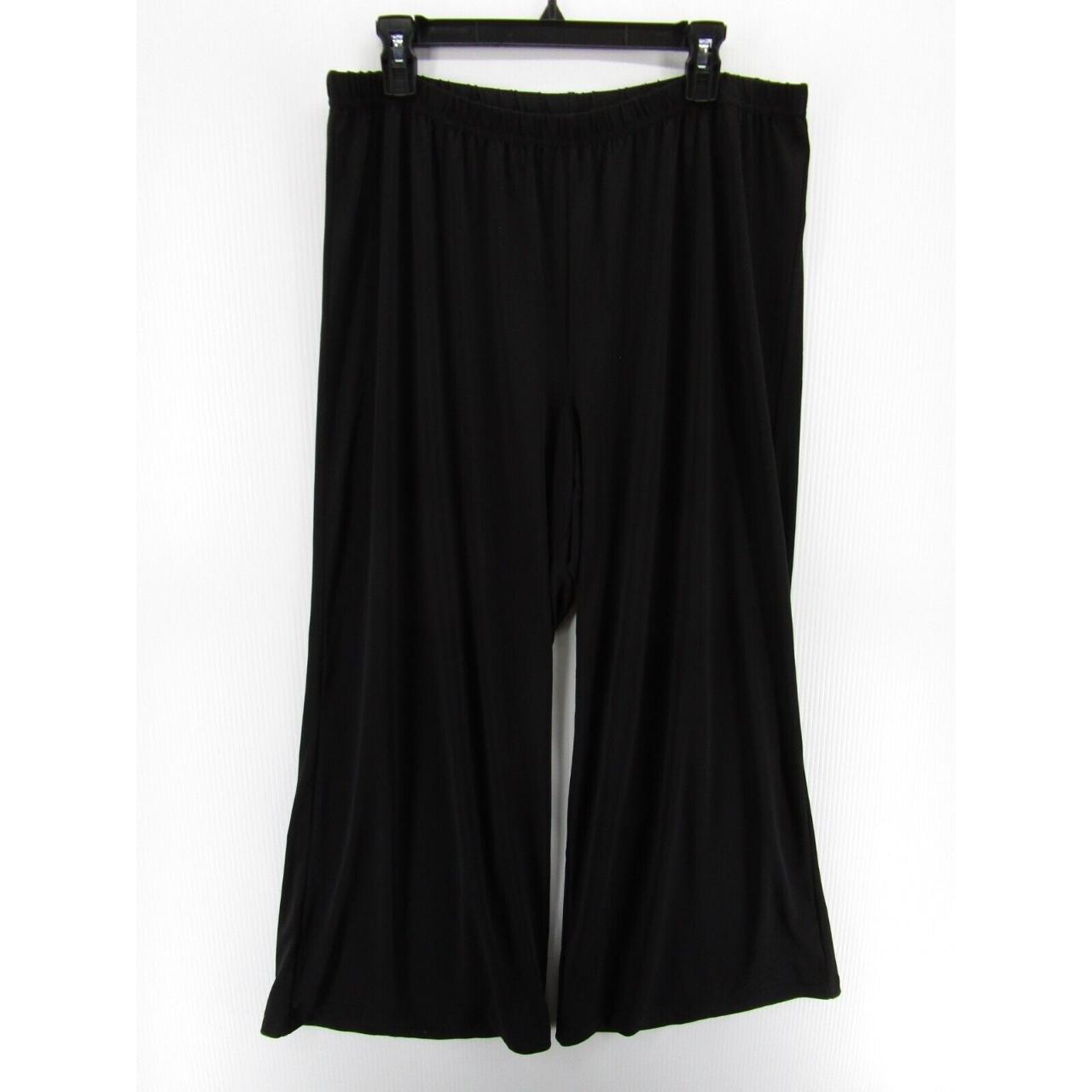 Bob mackie wide outlet leg pants