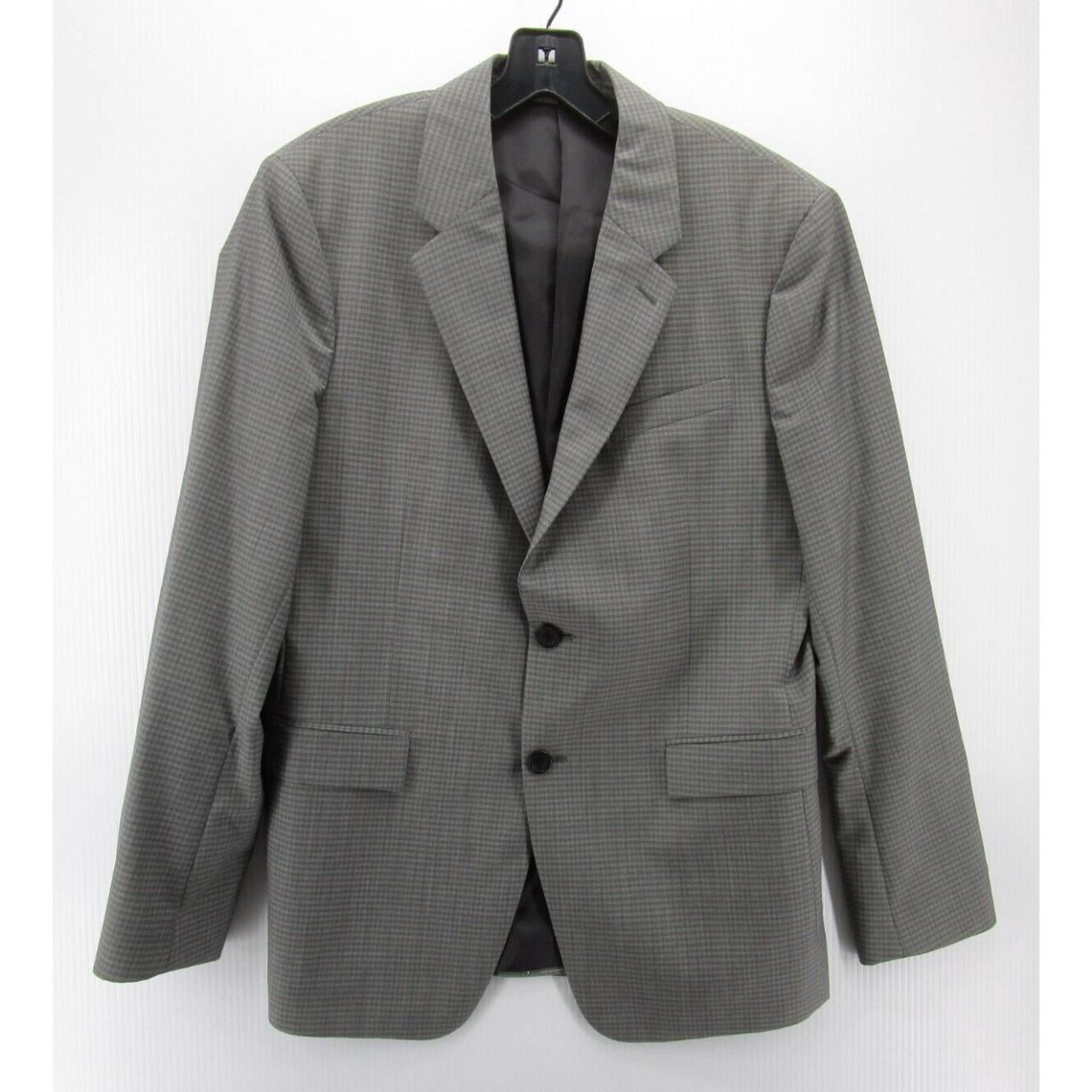 Theory Sport Coat Men 40 Gray Blazer Jacket Depop