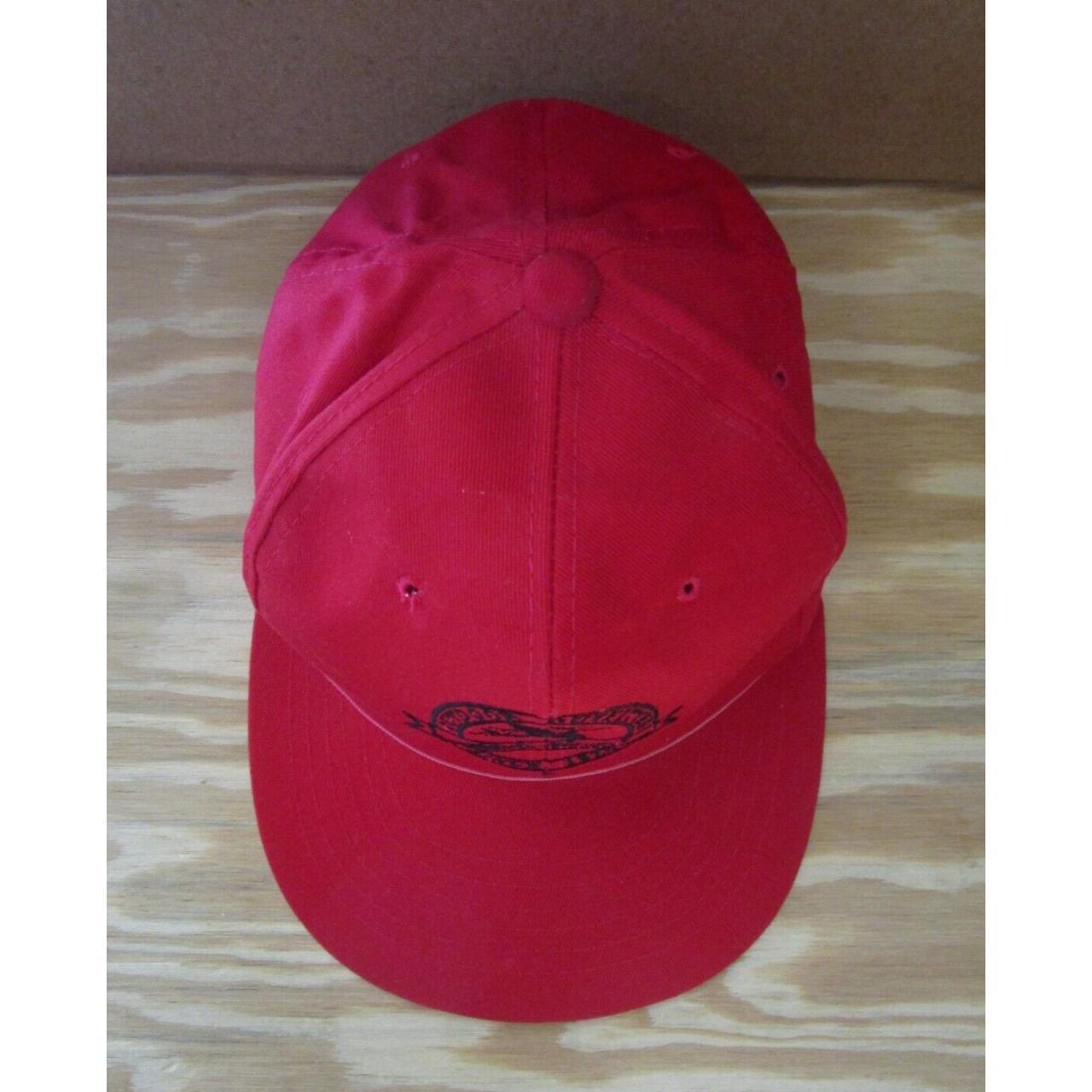 VINTAGE Eddie Bauer Hat Cap Men Red Snap Back | Depop
