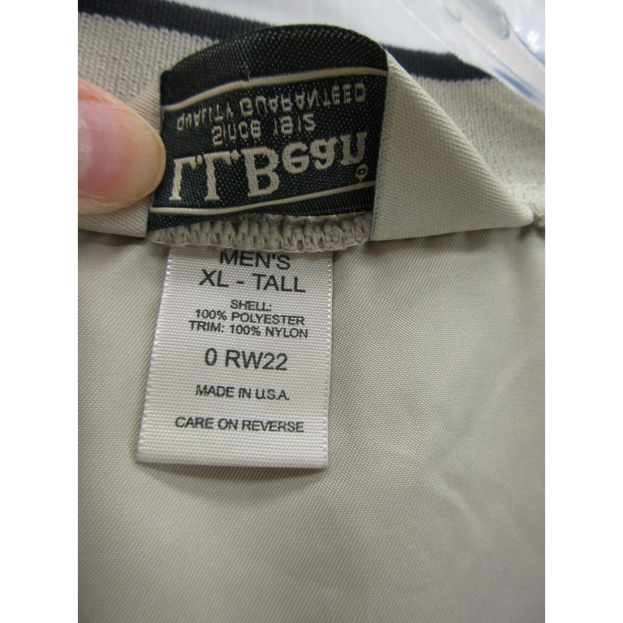 L.L.Bean Men's Vest - Cream – VINTAG LL Bean Vest… - image 8