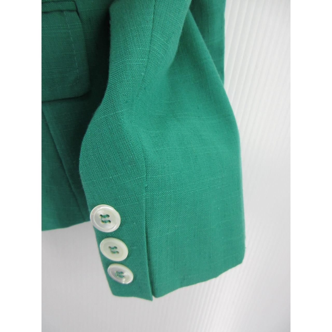 Pendleton Women's Blazer Jacket - Green – VINTAGE… - image 3
