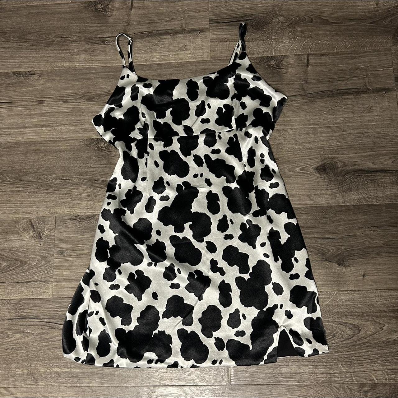 target cow print dress