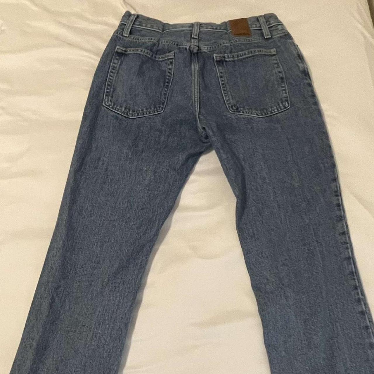 straight leg mom jeans - Depop