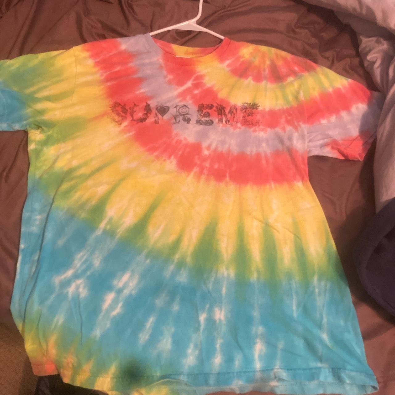 Supreme Ss20 Morph tee Tie Dye , SIZE L , Worn a few...