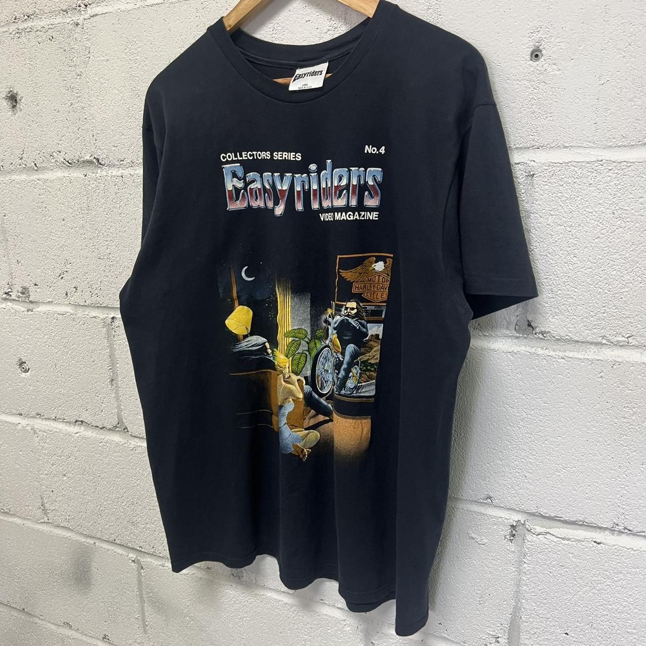 Vintage 90s Easyriders Shirt 1995 Show Tour 1st - Depop