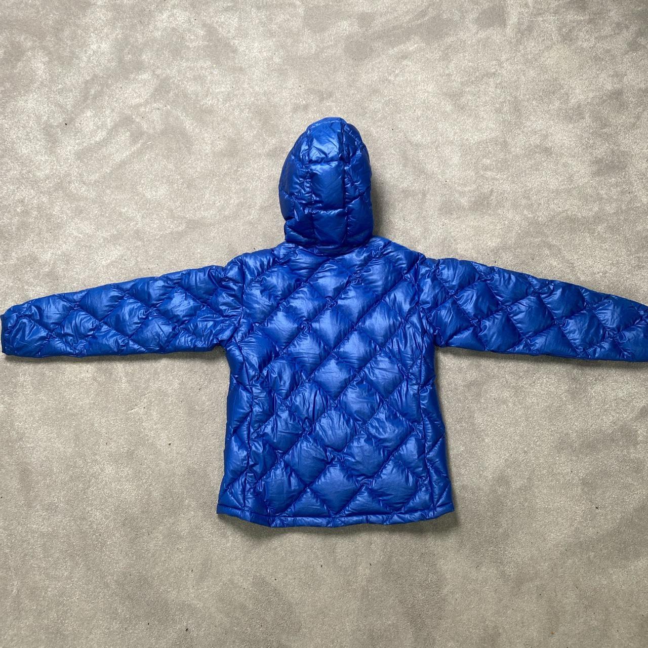 Gorgeous blue montbell puffer jacket with diamond... - Depop