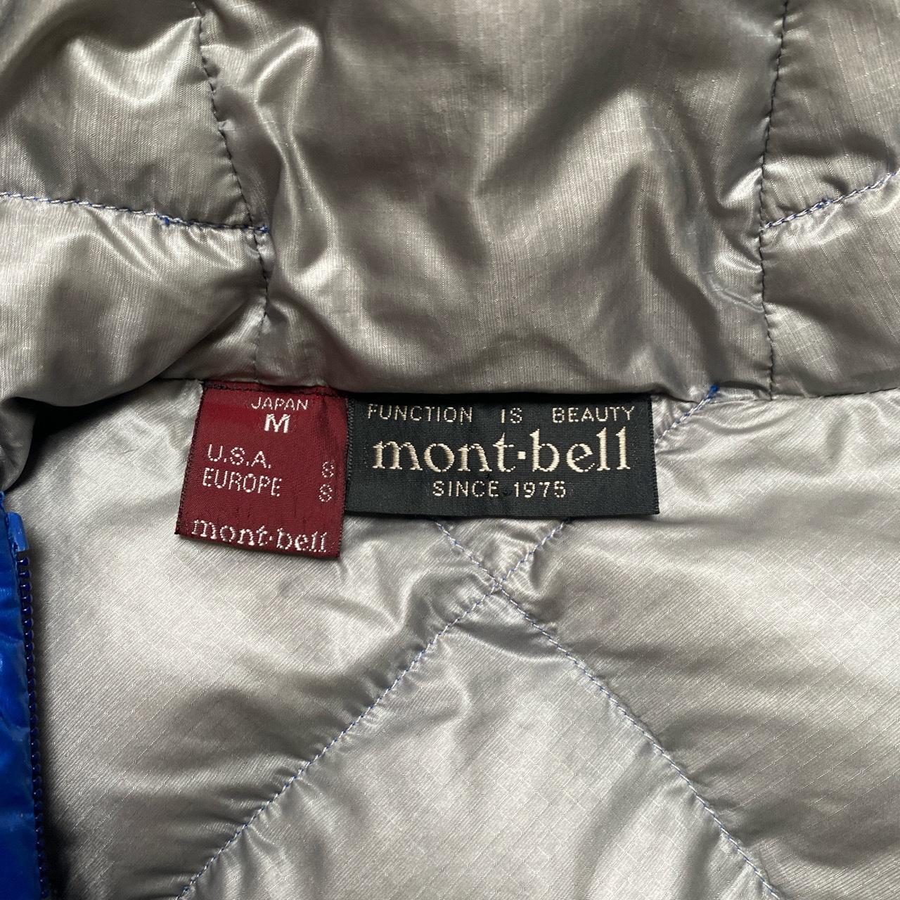 Gorgeous blue montbell puffer jacket with diamond... - Depop