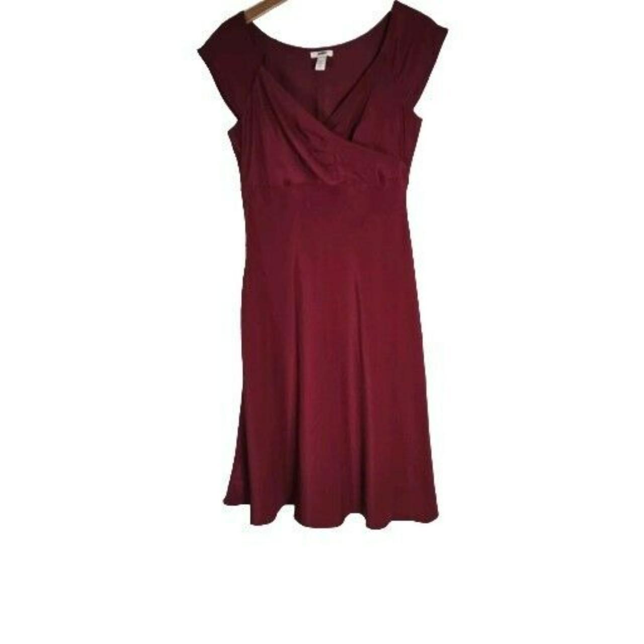 J crew burgundy dress hotsell