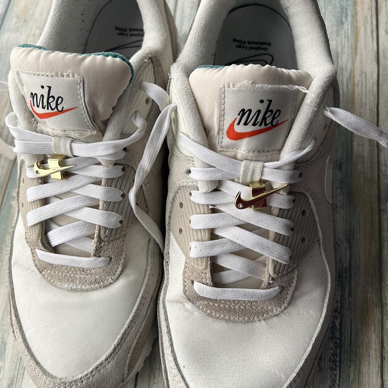 cream trainers nike