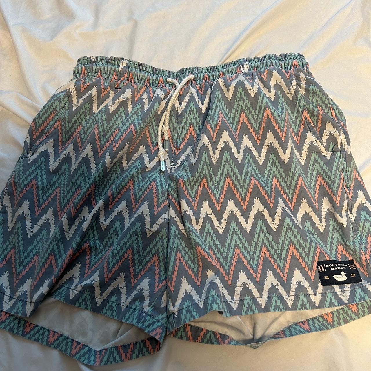 Southern marsh swimming trunks perfect condition... - Depop