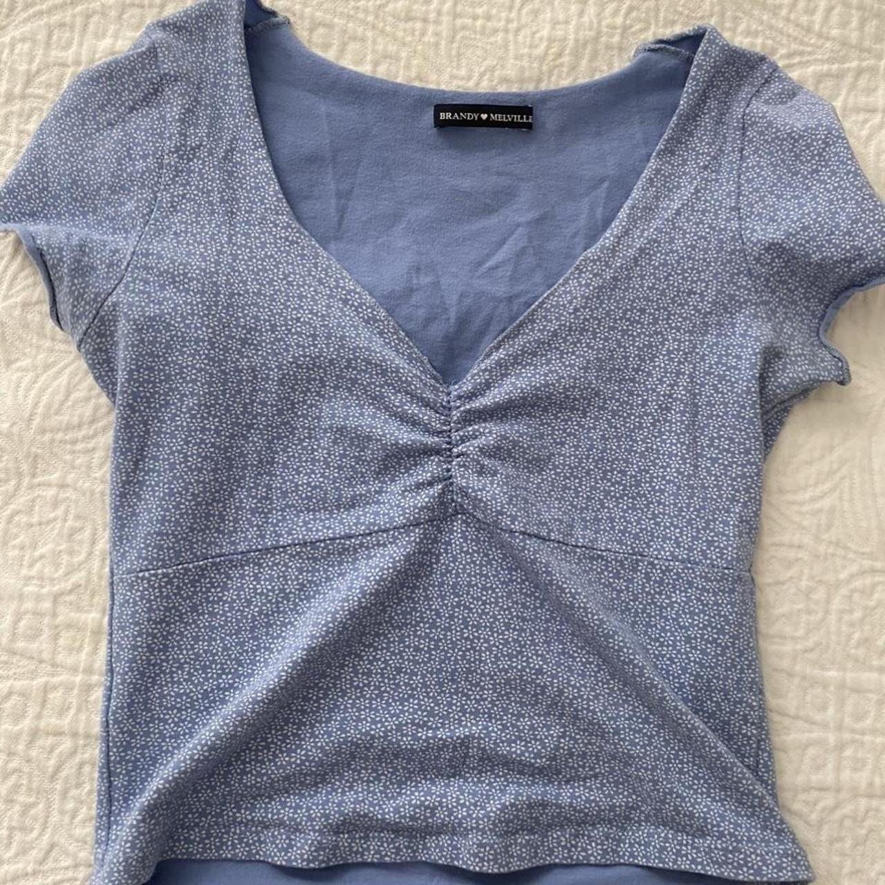 BLUE BRANDY GINA TOP fits size small great... Depop