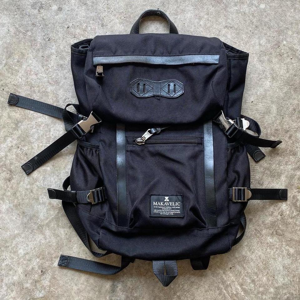 MAKAVELIC Double Line BackPack * Photos from real... - Depop