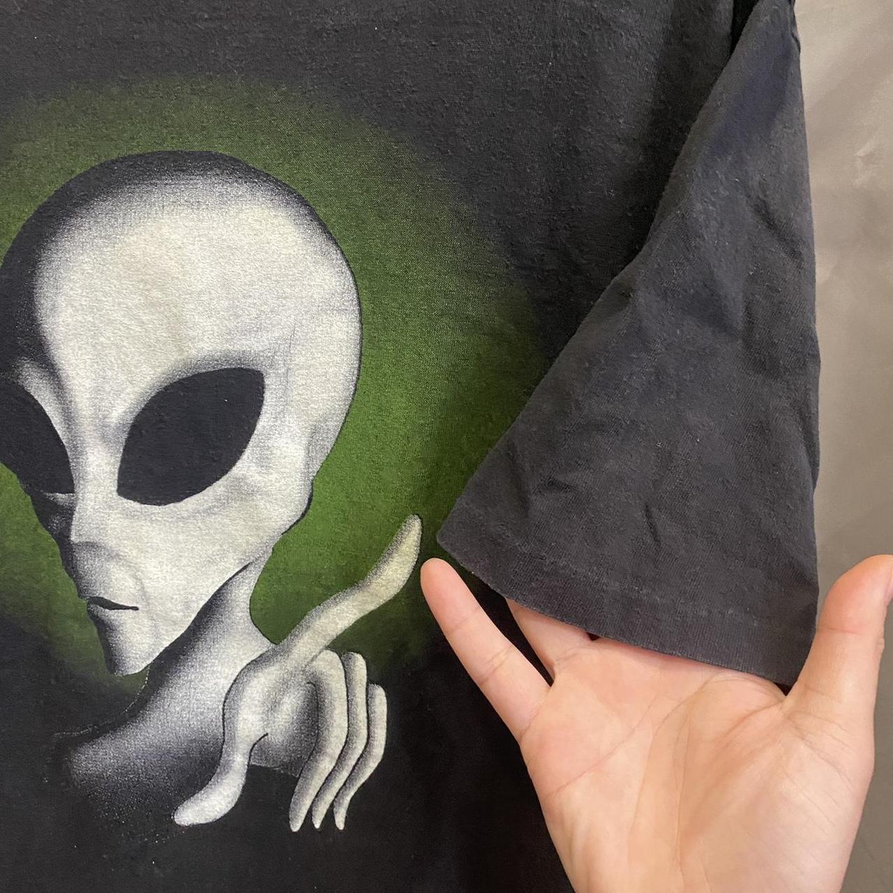 Vtg.1995s Alien Fashion Victim (Glows in the | Depop Vtg.1995s Alien Fashion Victim (Glows in the | Depop