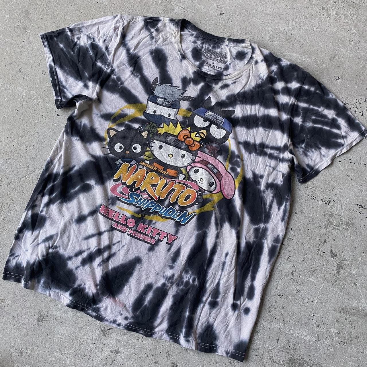 Naruto x Hello Kitty Size : L 22x27 | Depop