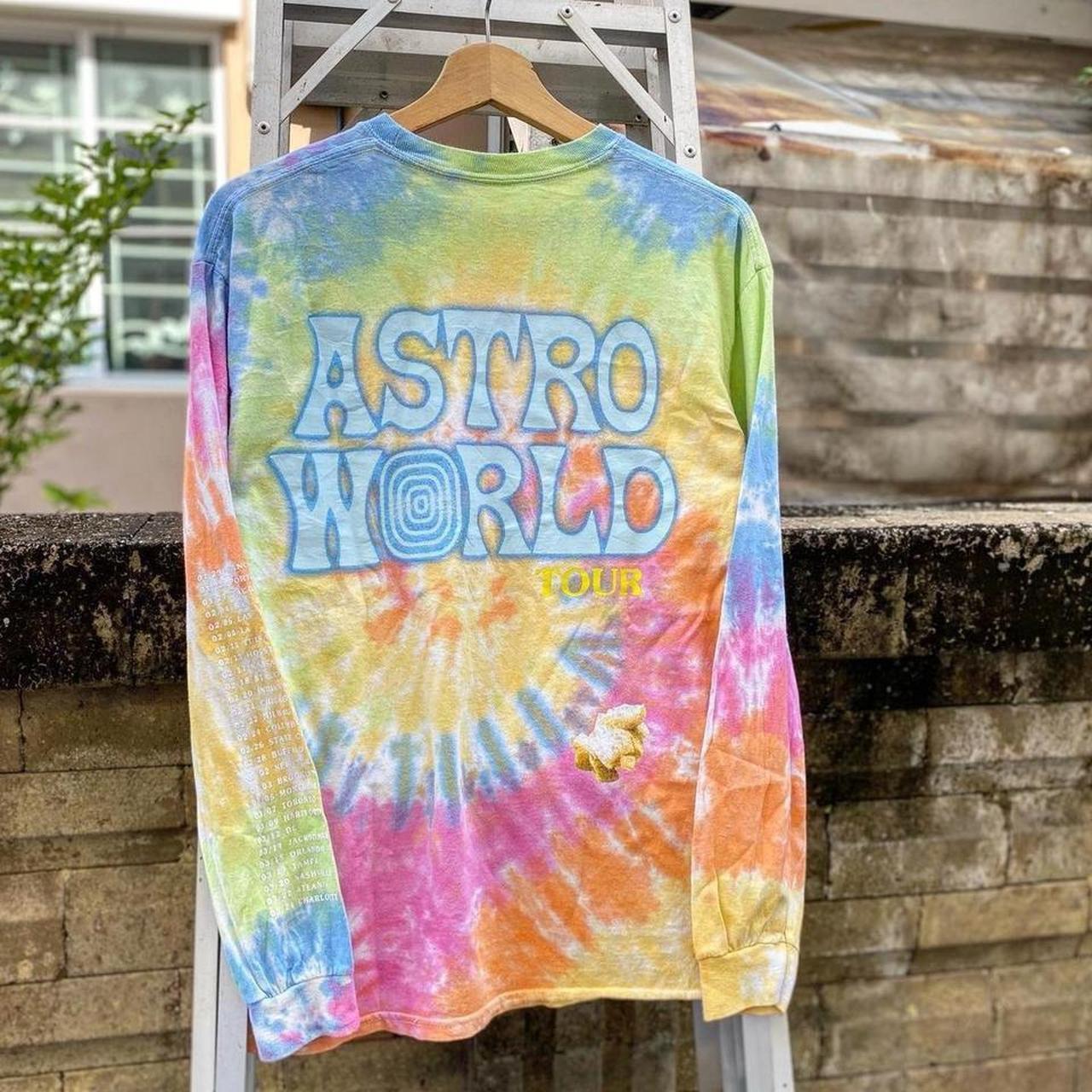 Apparel T Shirt Tie Dye Travis Scott Cactus Jack Travis Scott X