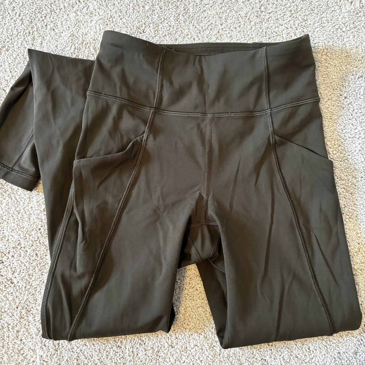 black lululemon leggings size 0 - Depop