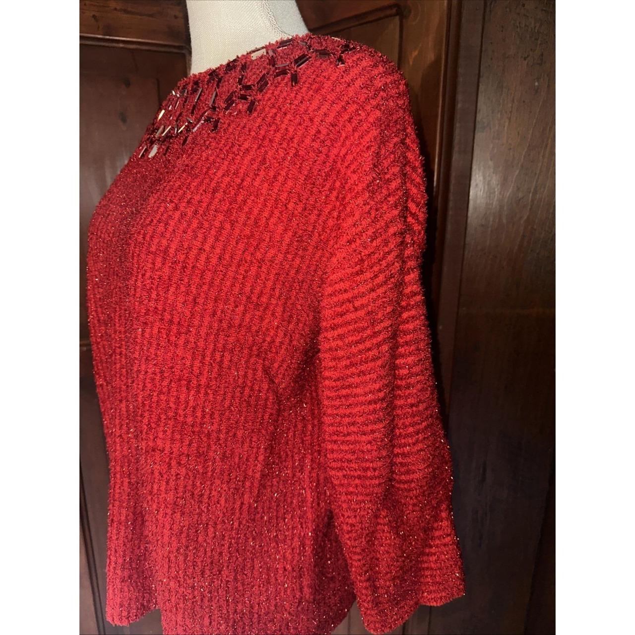 Ruby Rd. Women's Sweater - Red - XL – Ruby Rd Swe… - image 4