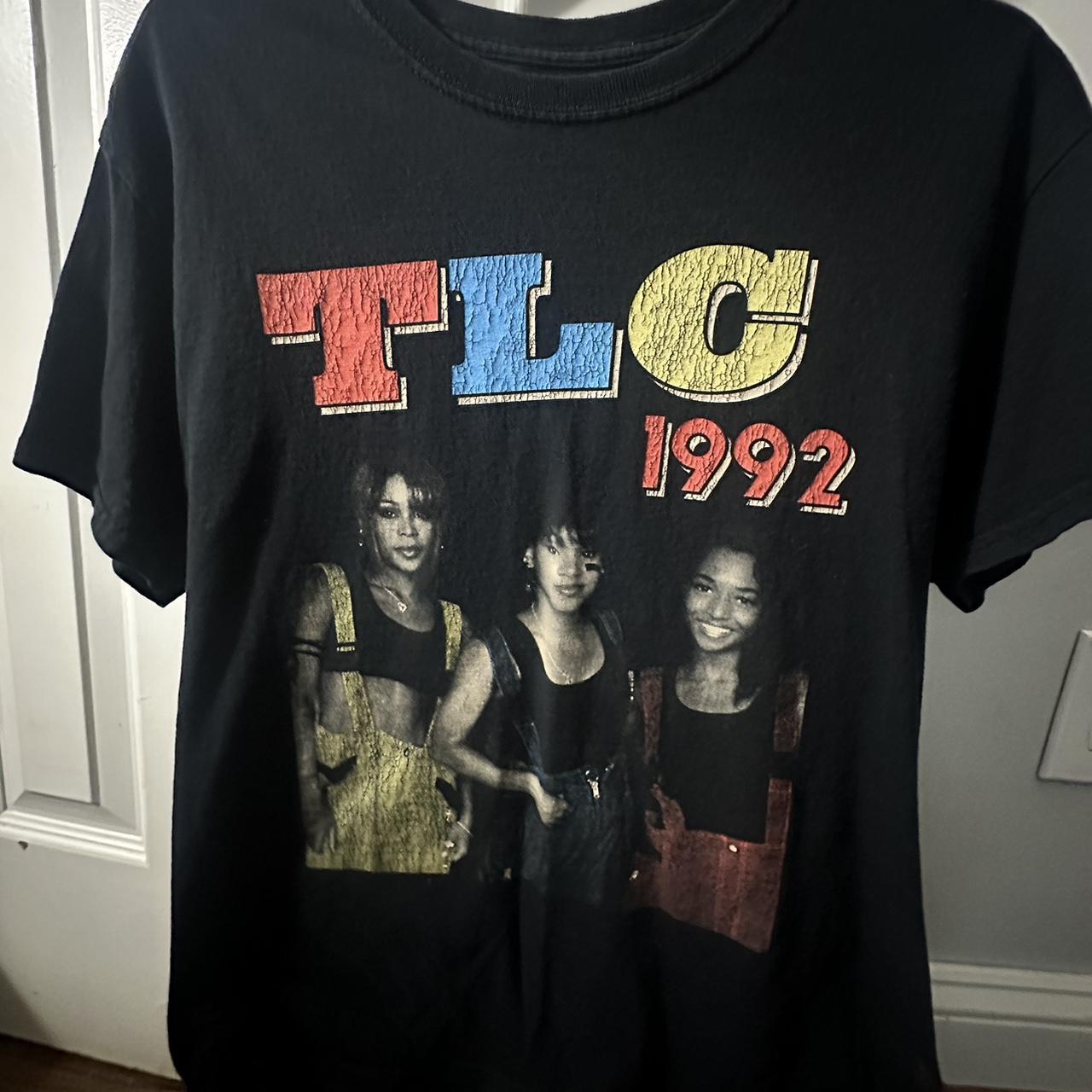 Vintage Long Beach T-Shirt Grey Medium on TLC Tag - Depop