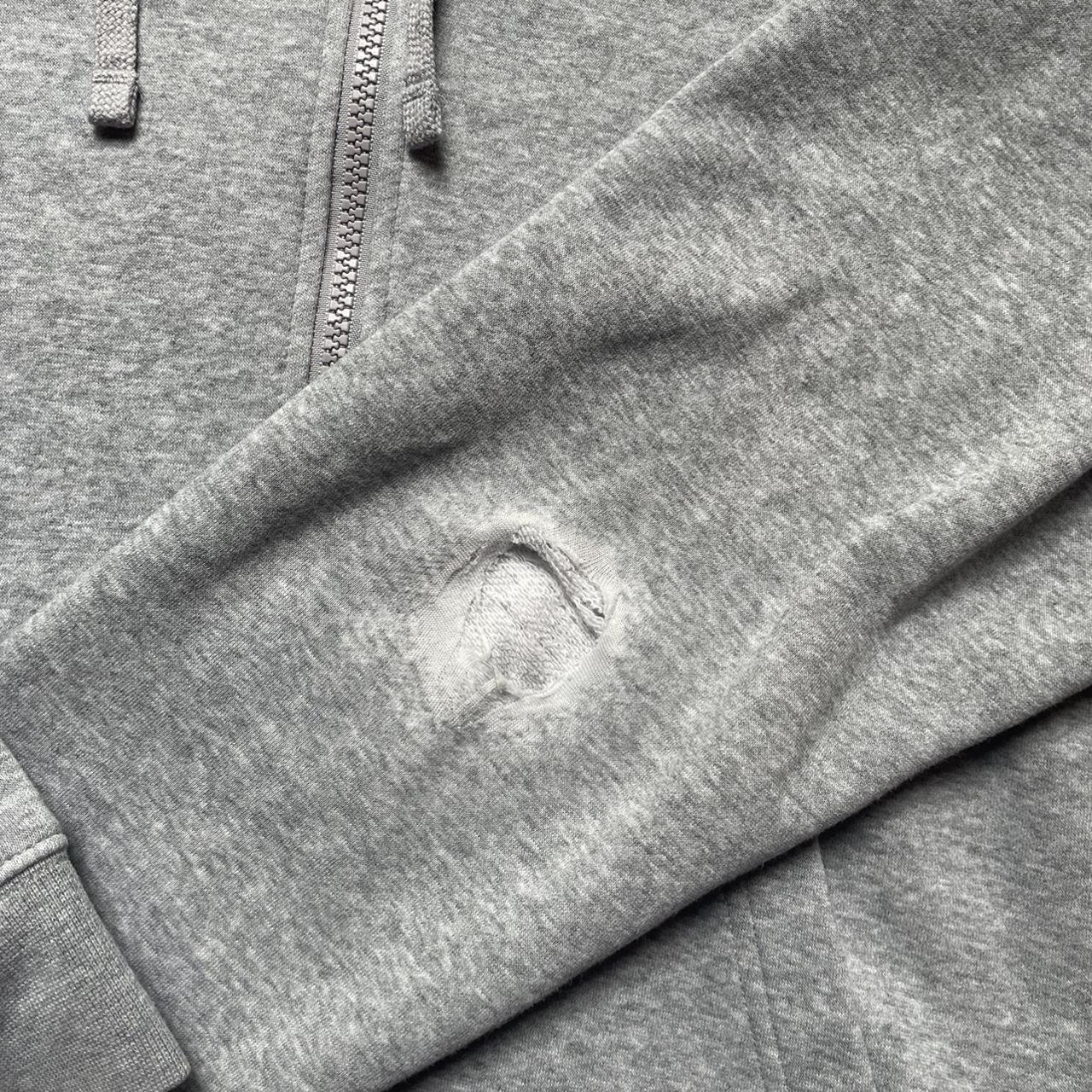 nike zip up grey