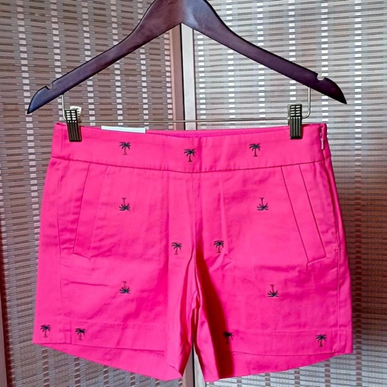 J. Crew Azalea Pink Chino City Fit Shorts. New with... Depop