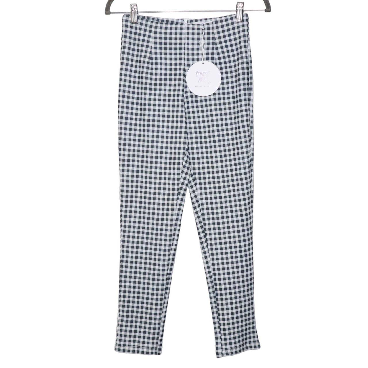 PRINCESS POLLY NEW Iggy Gingham Pants High Waisted - Depop