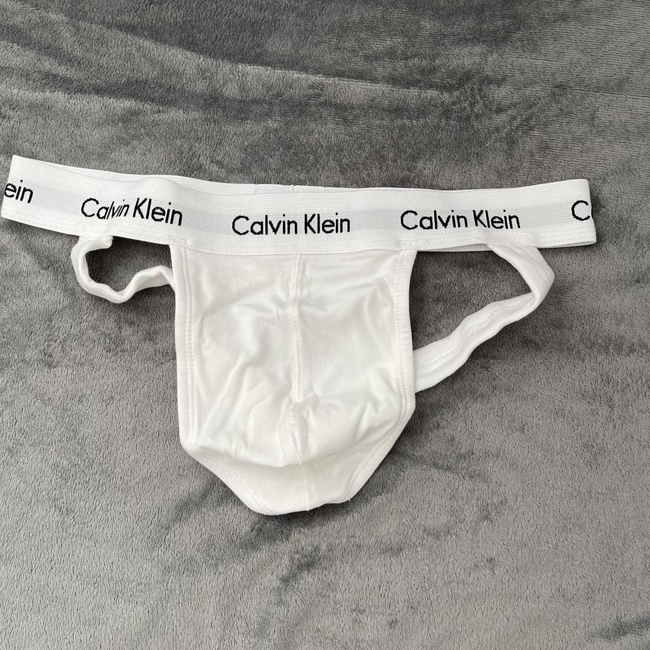 Calvin Klein medium men’s white jockstrap. Brand...