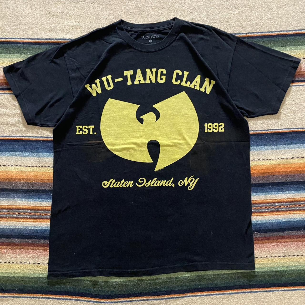 Men's Black And Yellow T-shirt 