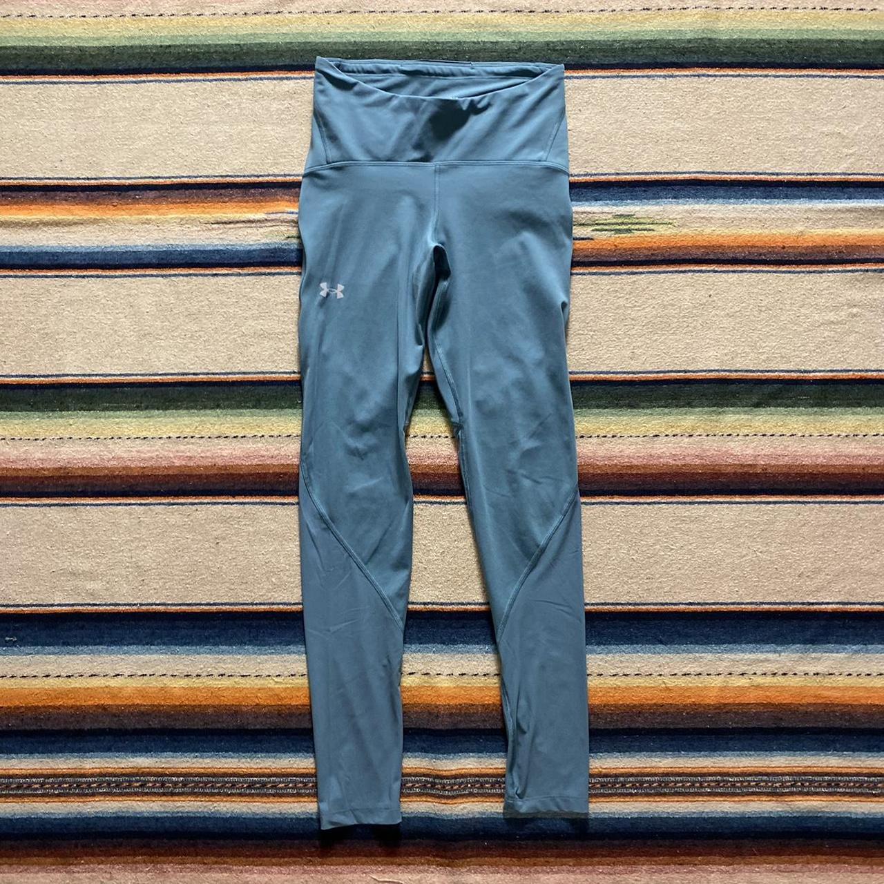 Under Armour Women's Blue Leggings Depop