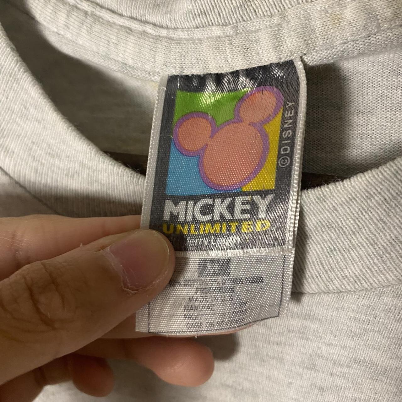 Vintage 00s Grey Mickey Mouse Star - Depop