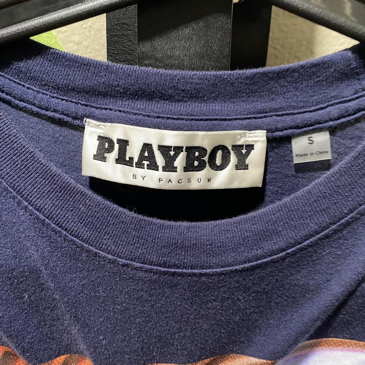 Playboy Men's Navy T-shirt | Depop