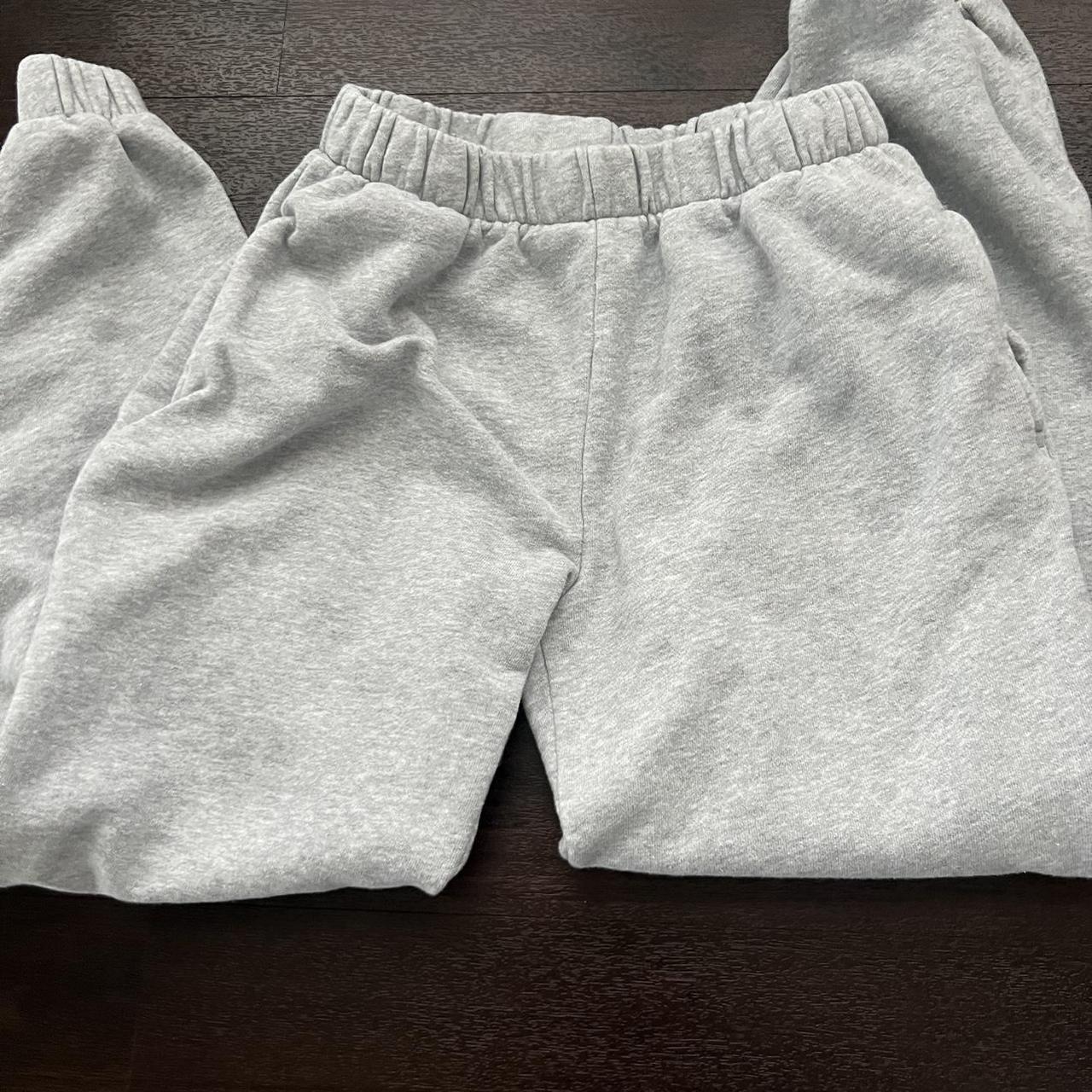 Brandy Melville Women's Grey Joggerstracksuits Depop