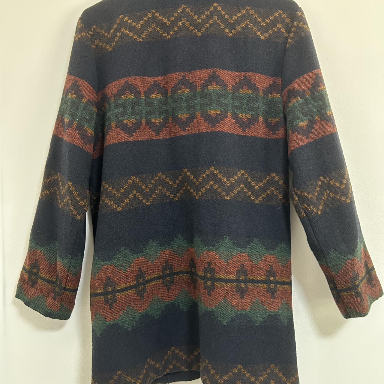 Basic Editions Women's Blazer Jacket - Multi/Navy… - image 4