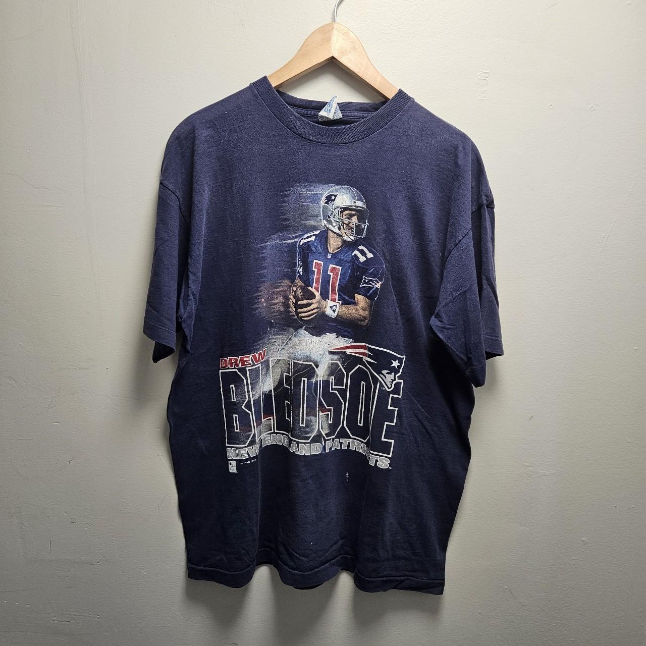 vintage 90s salem sportswear new england patriots nfl t shirt