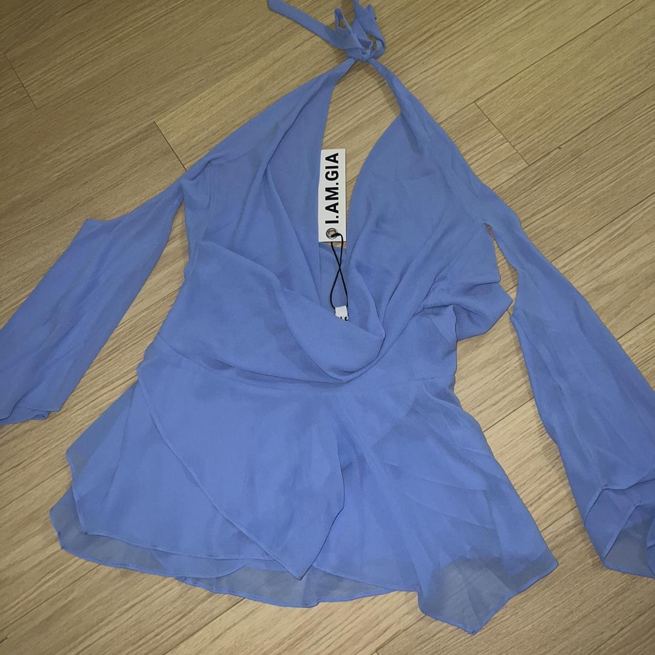 I.AM.GIA Women's Blue Dress Depop