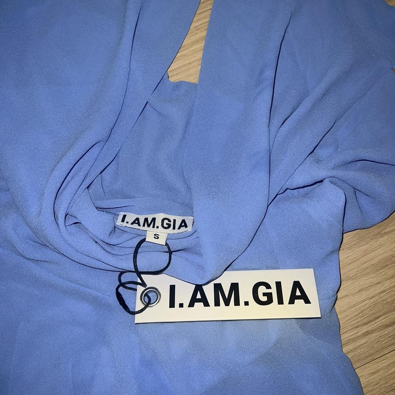 I.AM.GIA Women's Blue Dress | Depop