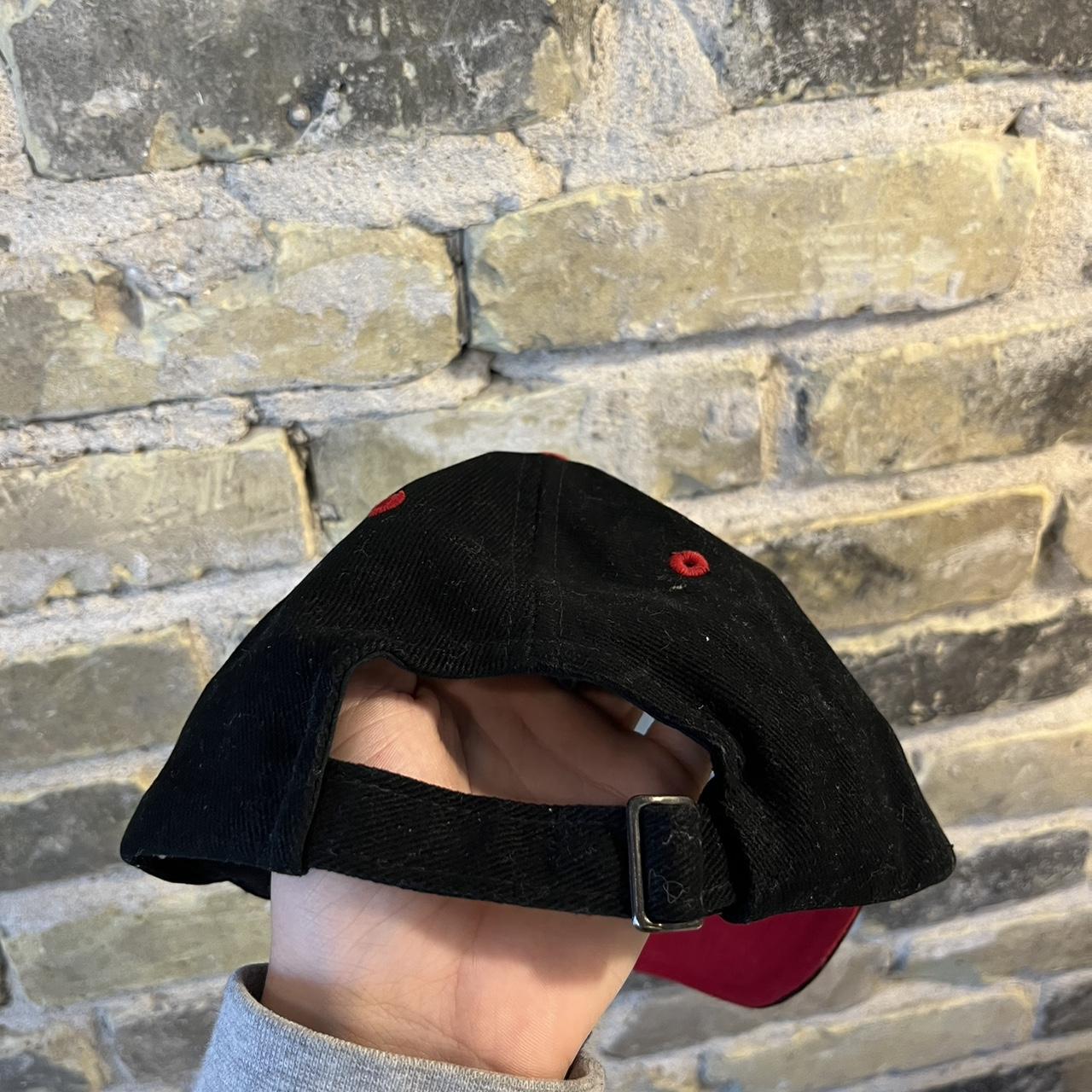 NBA Men's Black and Red Hat (2)