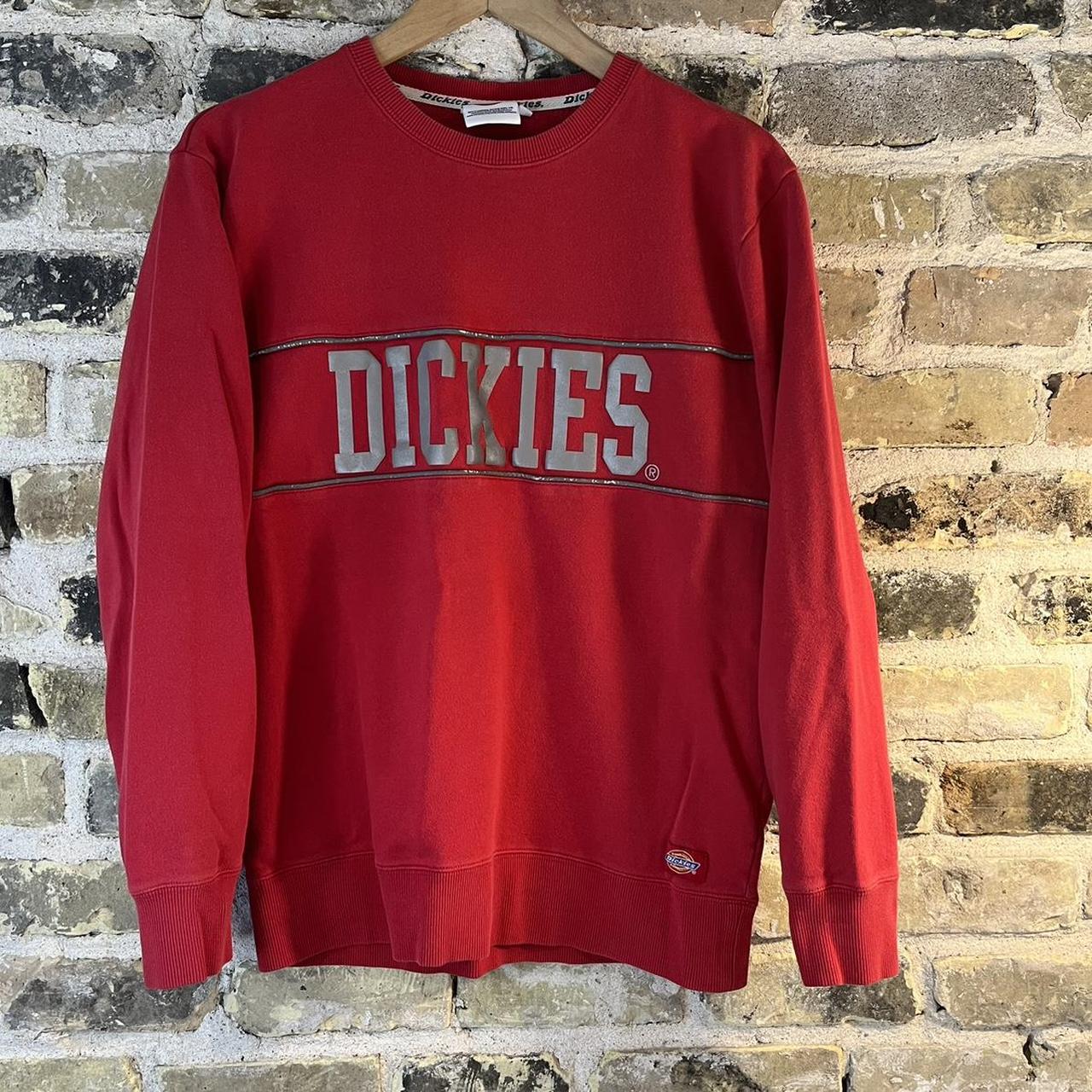 Dickies Men's Red Sweatshirt | Depop