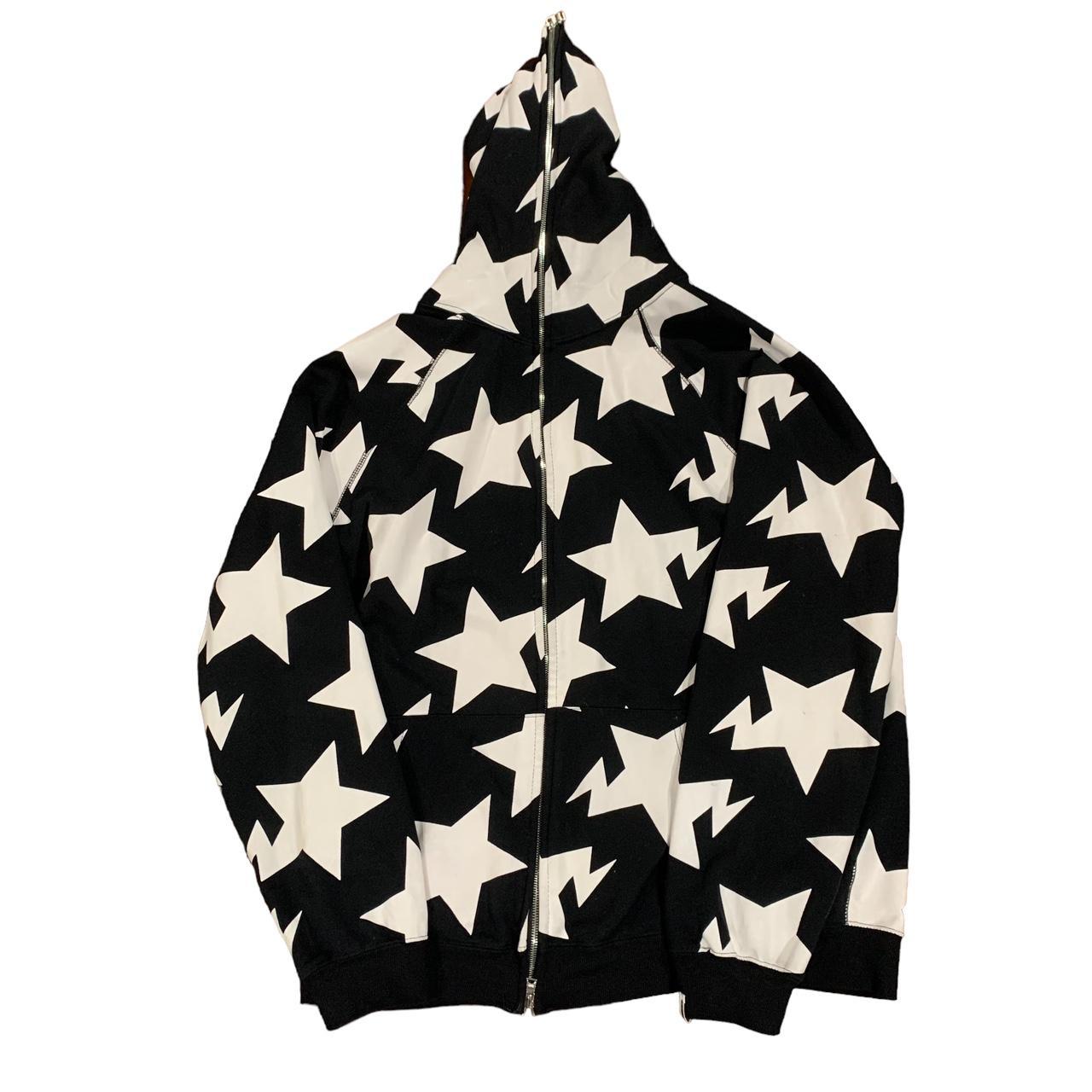 P4ndabuy r3pp 2000’s BAPE star hoodie For a r3P,... - Depop