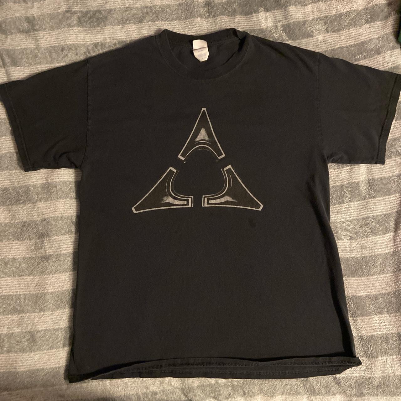 Dodge Triangle logo graphic t - Depop