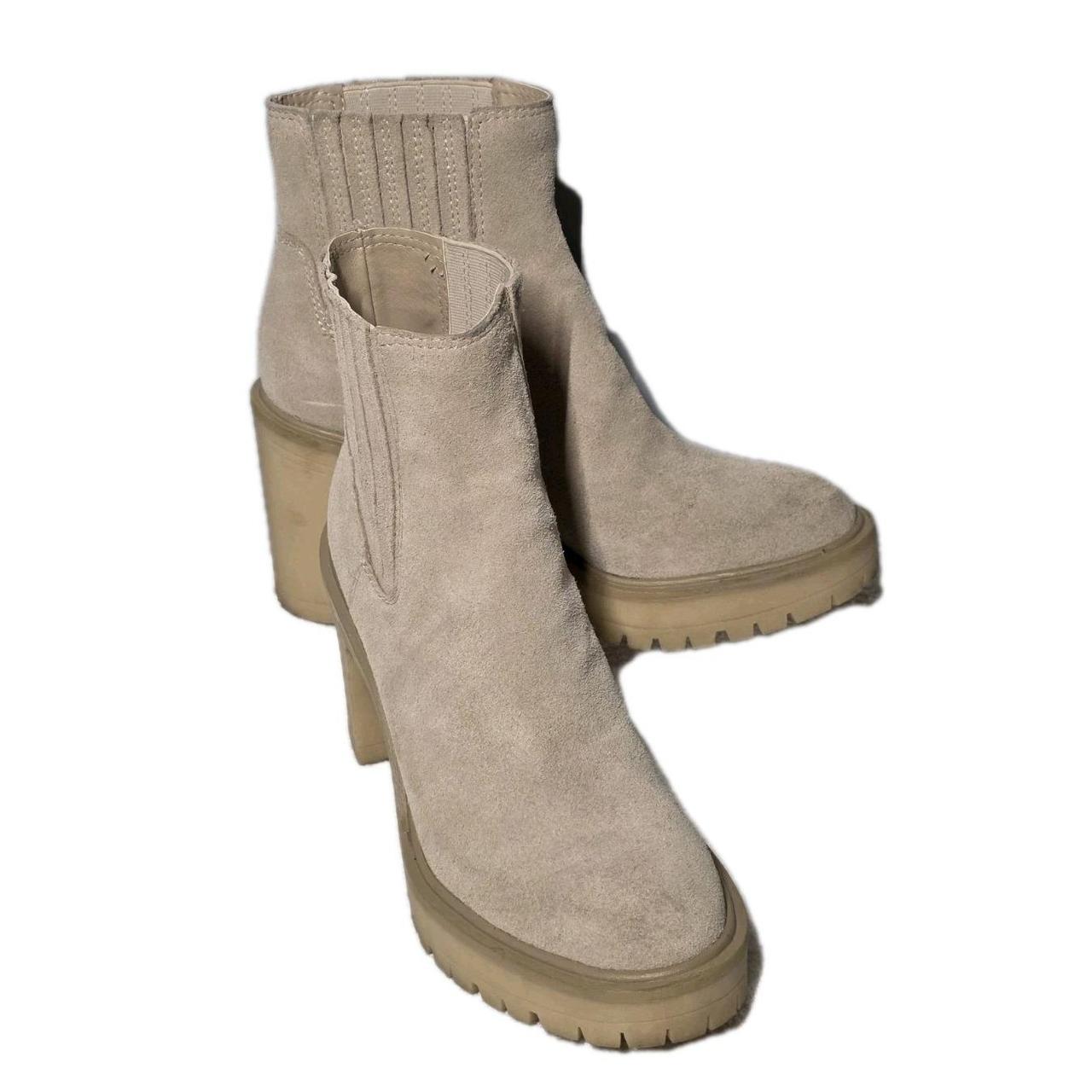 Women's Boots - Tan - US 8.5 – Dolce Vita Suede L… - image 1