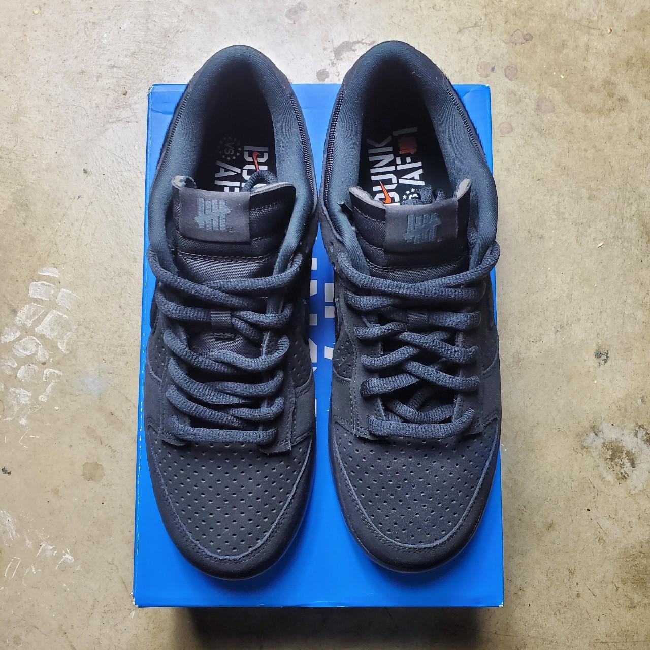 Undefeated Men's Black Trainers Depop
